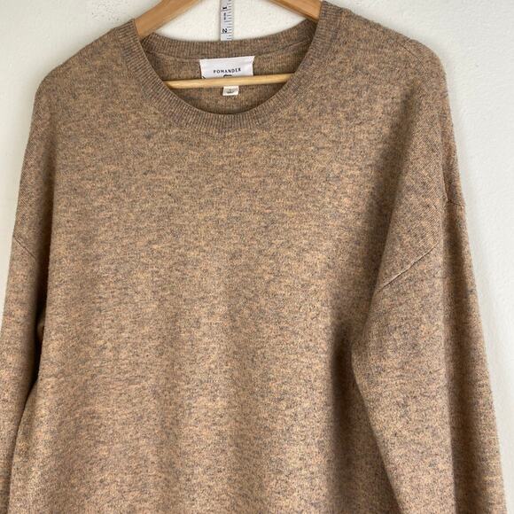 Tuckernuck Vivianne Crewneck Dress Size L Sandlewood *wash wear Pomander Place - Picture 8 of 14